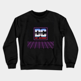 DC on SCREEN '80s Logo #2 Crewneck Sweatshirt